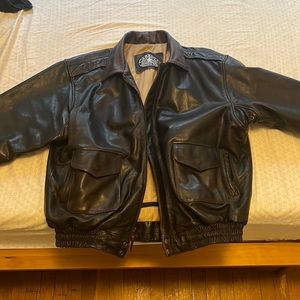 Leather jacket carrol